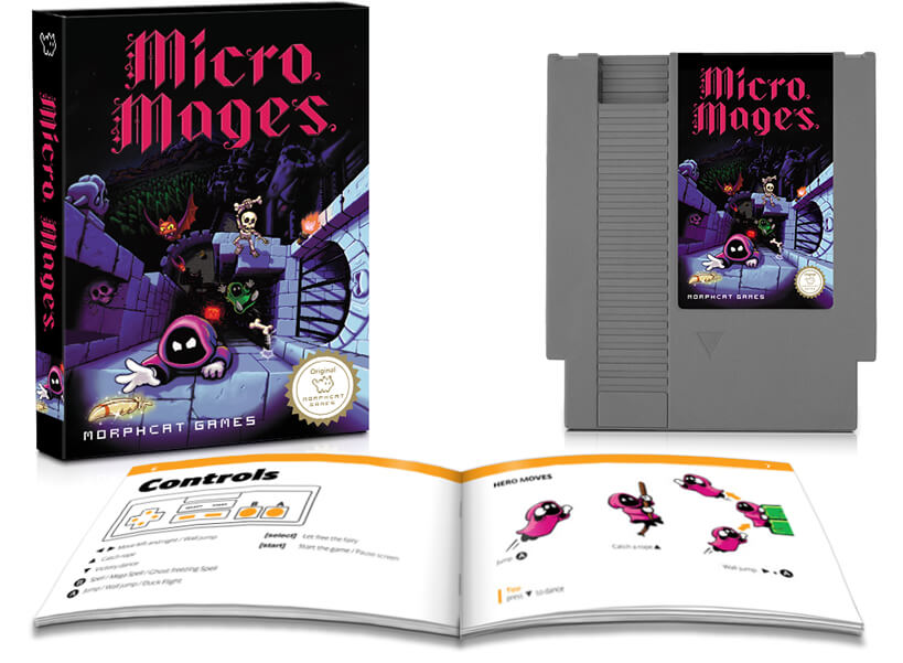 micro mages nes cartridge